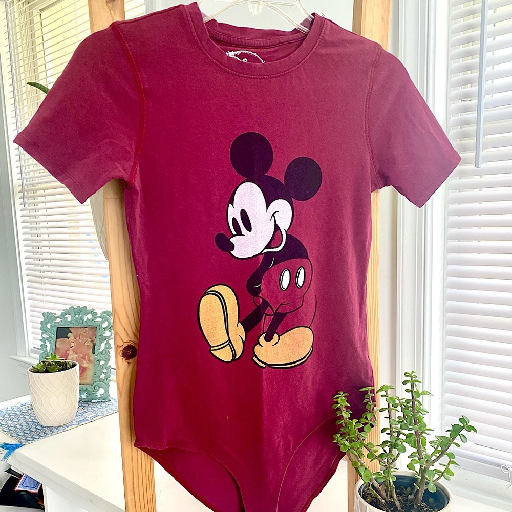Disney US size M Marion Classic Mickey t-shirt body suit
